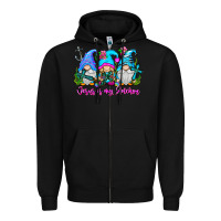 Black Jesus Is My Anchor Zipper Hoodie - CowhideDigitalArt