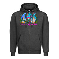 Charcoal Heather Jesus Is My Anchor Zipper Hoodie - CowhideDigitalArt