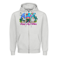 Dove Grey Jesus Is My Anchor Zipper Hoodie - CowhideDigitalArt
