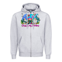 Heather Grey Jesus Is My Anchor Zipper Hoodie - CowhideDigitalArt