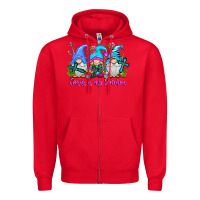 Red Jesus Is My Anchor Zipper Hoodie - CowhideDigitalArt