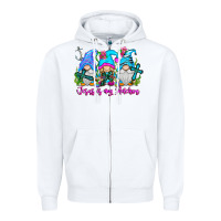 White Jesus Is My Anchor Zipper Hoodie - CowhideDigitalArt