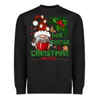 Hot Cocoa And Christmas Movie Heavyweight Sweatshirt | Teevron