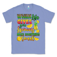 Colony Blue when life gives you lemons make something Classic Tee - RanaPortraitStore