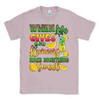 Lilac when life gives you lemons make something Classic Tee - RanaPortraitStore