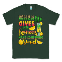 Sports Green when life gives you lemons make something Classic Tee - RanaPortraitStore