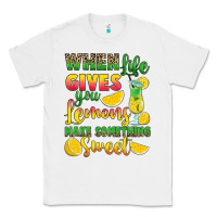 White when life gives you lemons make something Classic Tee - RanaPortraitStore