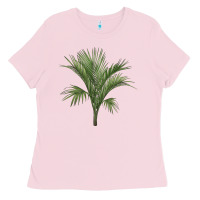 Botanical Majesty Palm Illustrations Ladies Tee | Teevron