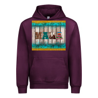 Mauve Wine western turquoise mama Urban Hoodie - BarkalooDesign