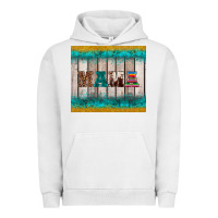 Pigment Lunar Rock western turquoise mama Urban Hoodie - BarkalooDesign