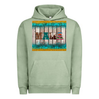 Pigment Oil Green western turquoise mama Urban Hoodie - BarkalooDesign