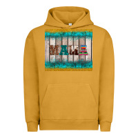 Western Turquoise Mama Urban Hoodie | Teevron
