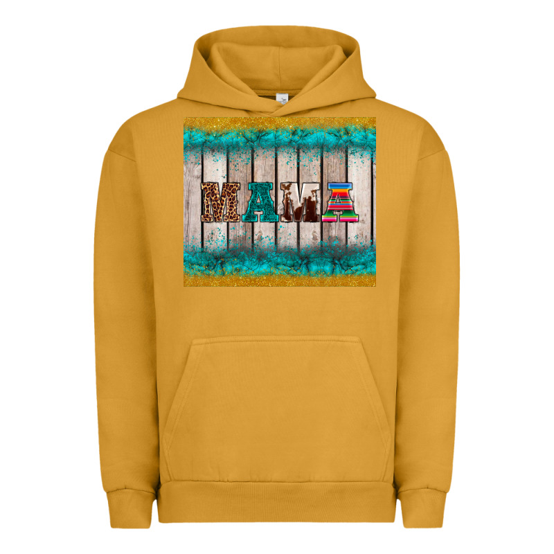 Western Turquoise Mama Urban Hoodie by BarkalooDesign | Teevron