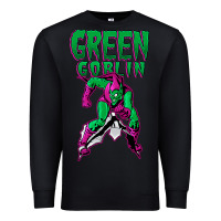 Black green goblin Premium Sweatshirt - lanVoArt