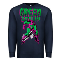 Navy green goblin Premium Sweatshirt - lanVoArt