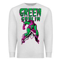 Oatmeal Heather green goblin Premium Sweatshirt - lanVoArt