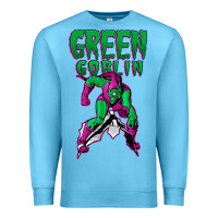 Ocean Blue green goblin Premium Sweatshirt - lanVoArt