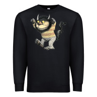 Black where the wild things are carol Premium Sweatshirt - lanVoArt