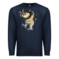 Navy where the wild things are carol Premium Sweatshirt - lanVoArt