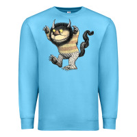 Ocean Blue where the wild things are carol Premium Sweatshirt - lanVoArt