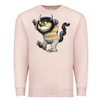 Pale Pink where the wild things are carol Premium Sweatshirt - lanVoArt