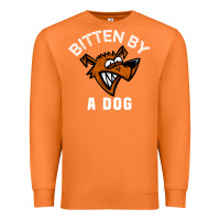Carrot bitten by a dog angry dog bite funny gift Premium Sweatshirt - lanVoArt