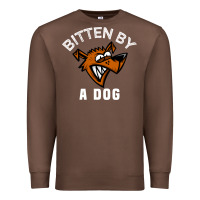 Chestnut bitten by a dog angry dog bite funny gift Premium Sweatshirt - lanVoArt
