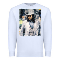 White bram stoker's dracula classy vampire movie gary oldman fan art Premium Sweatshirt - lanVoArt