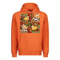 Carrot christmas chicken Premium Hoodie - FaDigitalArtStudio