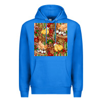 True Royal christmas chicken Premium Hoodie - FaDigitalArtStudio