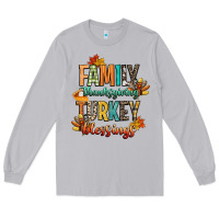 Moon Dust family thanksgiving turkey blessing Long Sleeve Tee - CowGirlArtShop