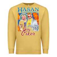 Antique Gold hasan piker t shirts gift for fans for men and women gift mother day f Premium Sweatshirt - lanVoArt