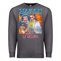 Charcoal Heather hasan piker t shirts gift for fans for men and women gift mother day f Premium Sweatshirt - lanVoArt