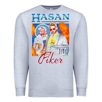 Heather Grey hasan piker t shirts gift for fans for men and women gift mother day f Premium Sweatshirt - lanVoArt