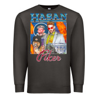 Smoke hasan piker t shirts gift for fans for men and women gift mother day f Premium Sweatshirt - lanVoArt