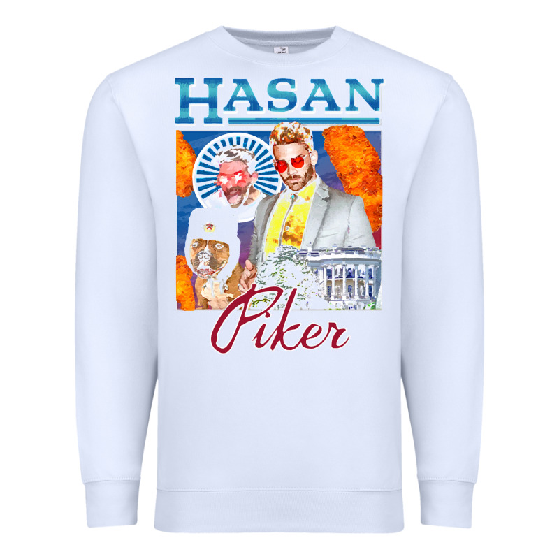 Hasan Piker T Shirts Gift For Fans For Men And Women Gift Mother Day F Premium Sweatshirt by lanVoArt | Teevron