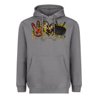 Storm peace love hockey Heavyweight Hoodie - RacoonDesign