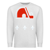 Oatmeal Heather vintage quebec hockey   retro nordiques Premium Sweatshirt - lanVoArt