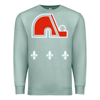 Seafoam vintage quebec hockey   retro nordiques Premium Sweatshirt - lanVoArt