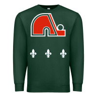 Sports Green vintage quebec hockey   retro nordiques Premium Sweatshirt - lanVoArt