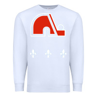 White vintage quebec hockey   retro nordiques Premium Sweatshirt - lanVoArt
