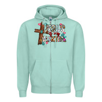 Jesus Is My Valentine Zipper Hoodie | Teevron