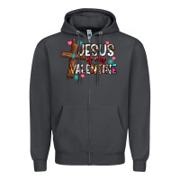 Smoke jesus is my valentine Zipper Hoodie - CowhideDigitalArt