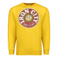 Lemon vintage retro iron city(beer) proof Premium Sweatshirt - lanVoArt
