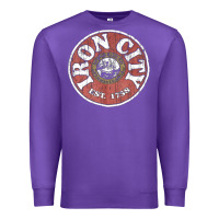 Purple vintage retro iron city(beer) proof Premium Sweatshirt - lanVoArt