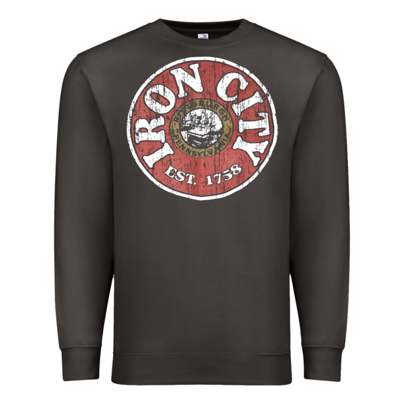 Vintage Retro Iron City(beer) Proof Premium Sweatshirt by lanVoArt | Teevron
