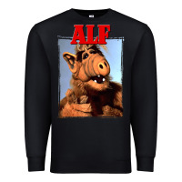 Black alf vintage classic Premium Sweatshirt - lanVoArt