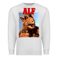 Oatmeal Heather alf vintage classic Premium Sweatshirt - lanVoArt