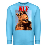 Ocean Blue alf vintage classic Premium Sweatshirt - lanVoArt