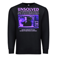 Black unsolved mysteries robert stack Premium Sweatshirt - lanVoArt